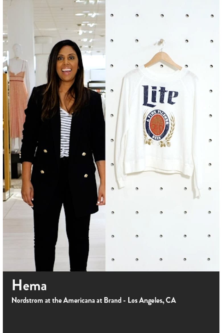 Miller Lite Crewneck Sweatshirt video
