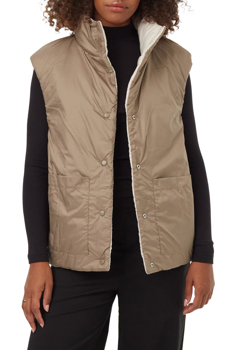 tentree Oversize Insulated Reversible Vest, Alternate, color, 