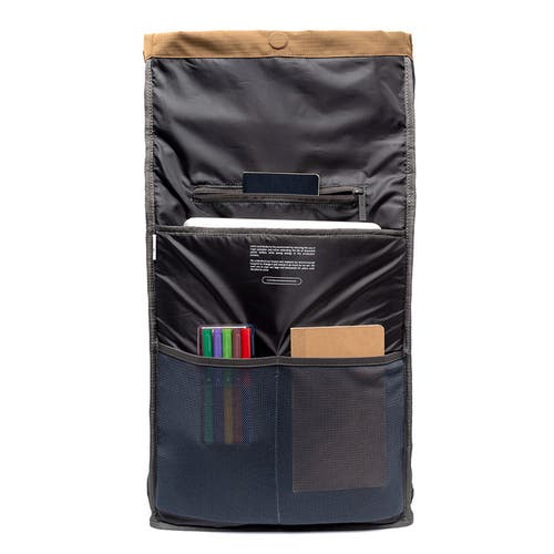 Lefrik Lars Roll Backpack In Toffee