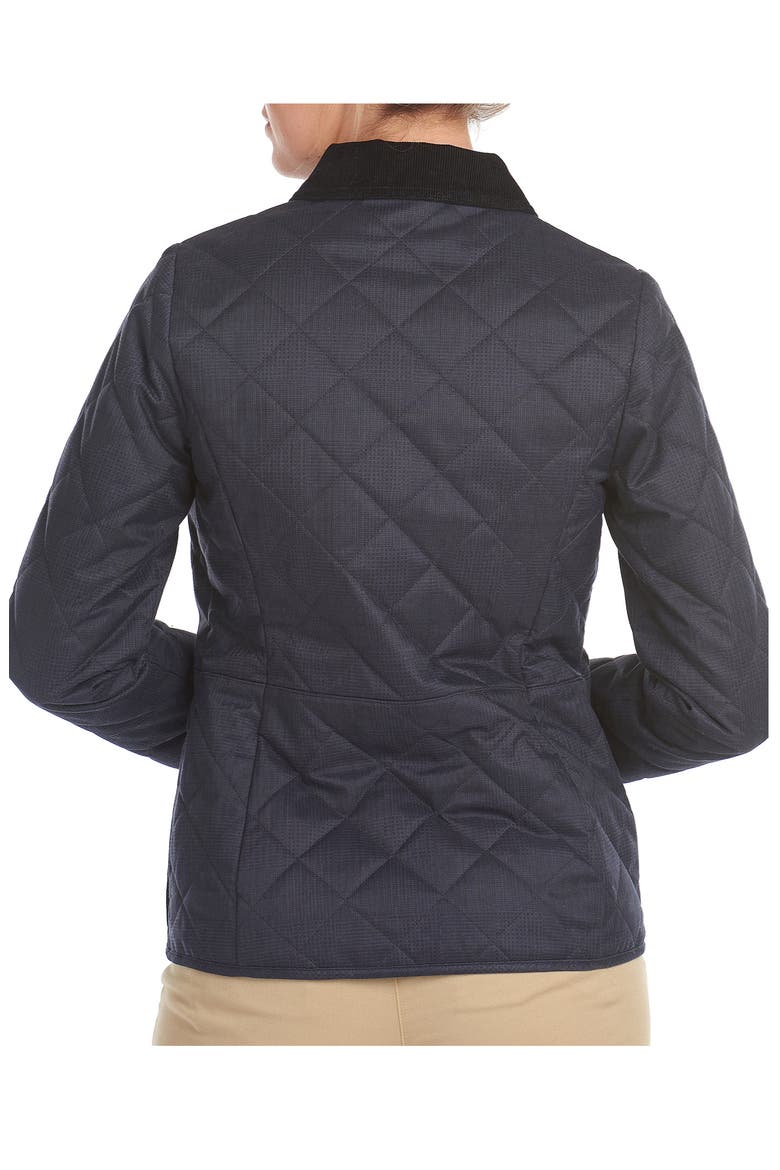 Huddleson Plaid Quilted Jacket, Alternate, color, NAVY/ NAVY