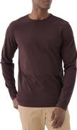 Pact Organic Cotton Men's Softspun Essential Crewneck Long Sleeve Tee