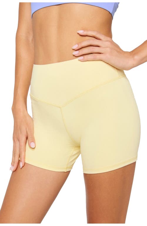 Fabletics Pureluxe High-waisted Tlc Short 4" In Yellow