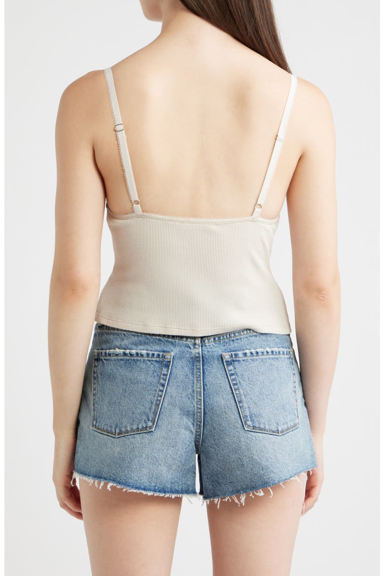 Made You Blush Rib Lounge Tank, Alternate, color, OAT MILK