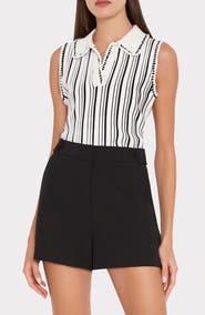 Milly Kaya Knit Sleeveless Top