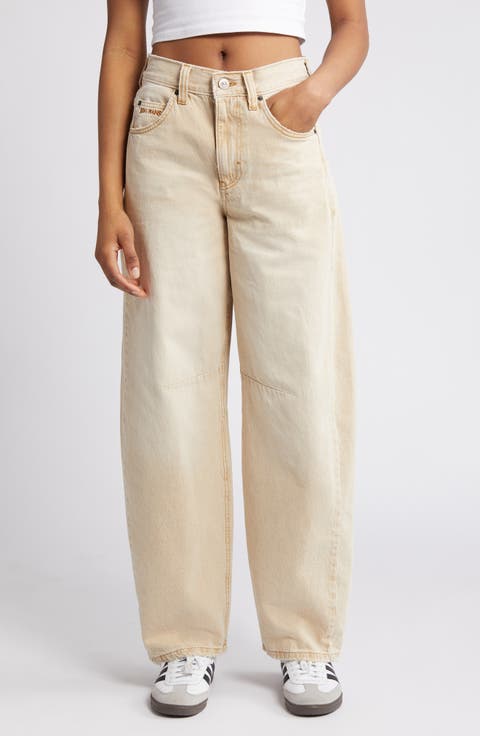 Logan Straight Leg Jeans (Dark Sand)