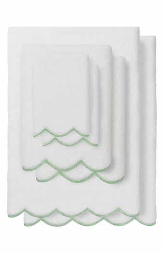 Adornia Scallop 6-Piece Towel Set