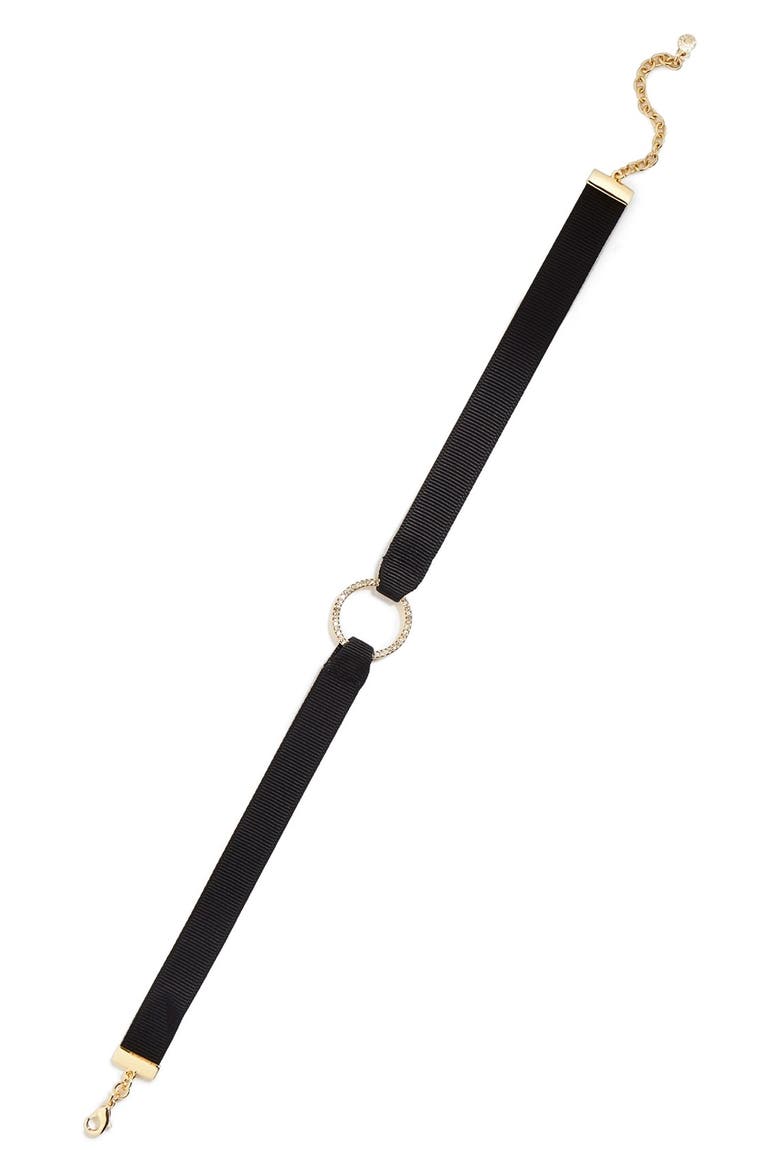 'Stevie' Choker, Alternate, color, BLACK