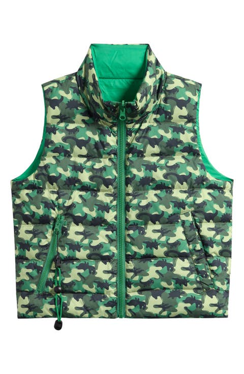 Kids' Casey Reversible Down Puffer Vest (Little Kid)