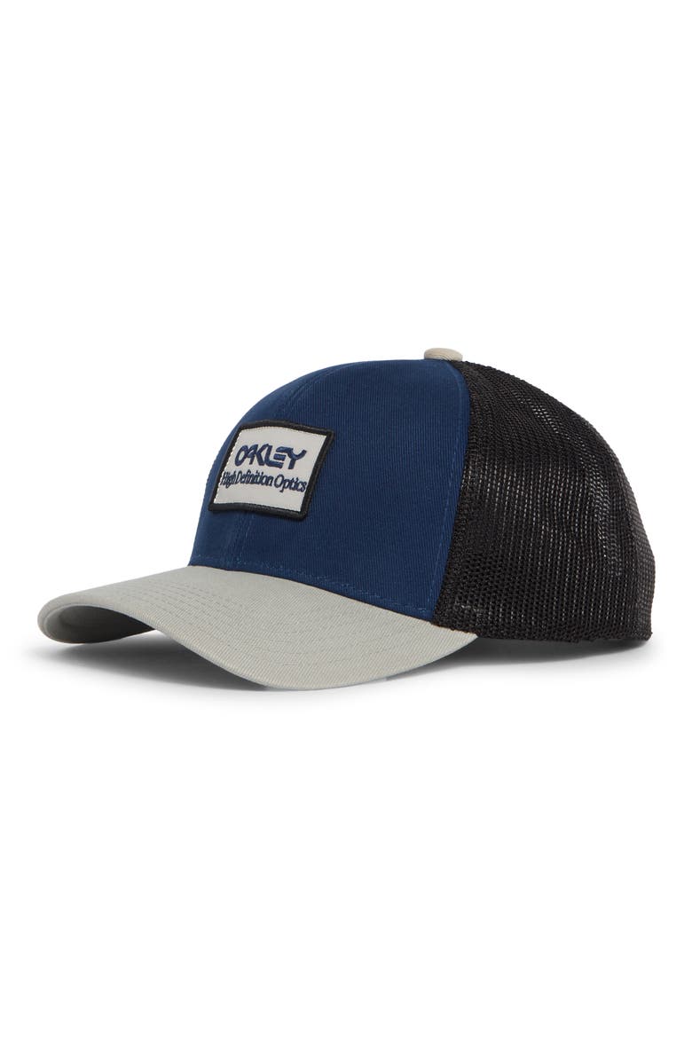 B1B HDO Patch Trucker Hat, Main, color, TEAM NAVY