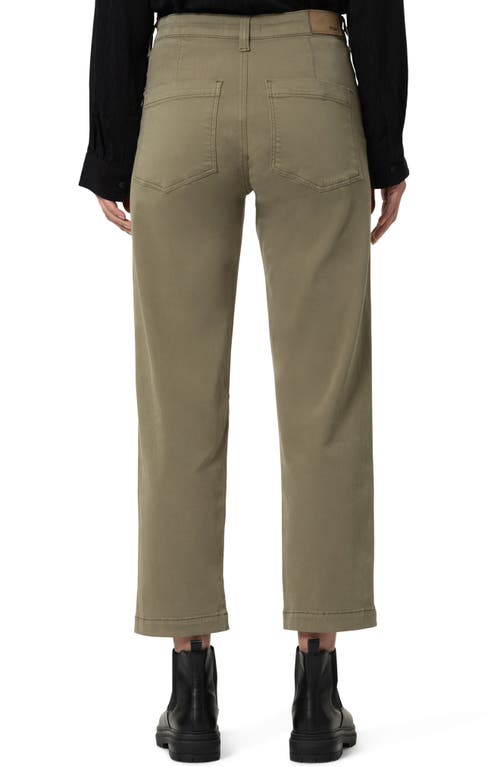 MAVI JEANS MAVI JEANS LAUREN TWILL STRAIGHT LEG ANKLE PANTS