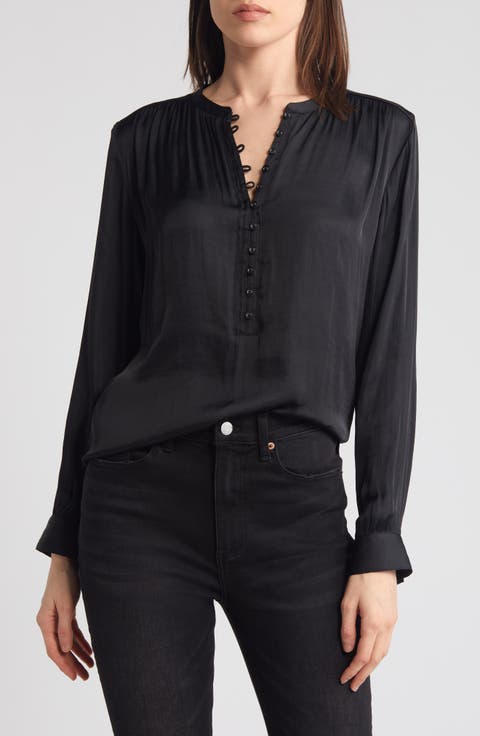 Drapey Long Sleeve Top