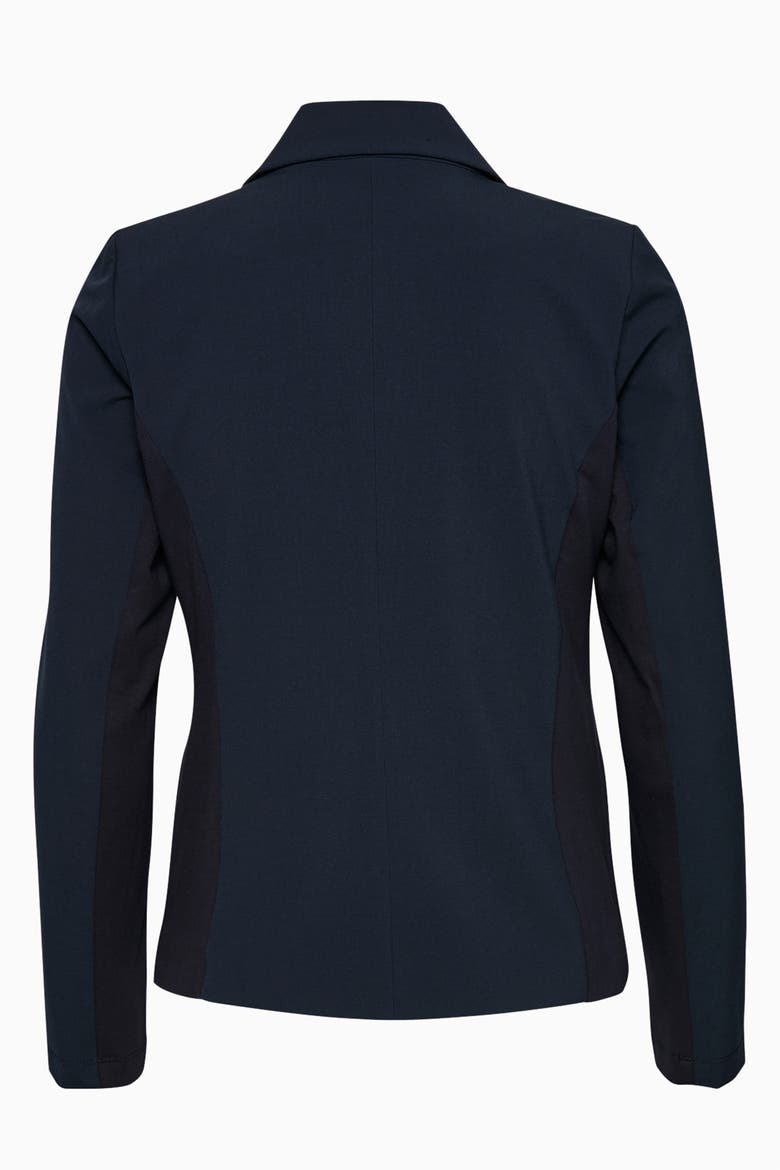 Jillian Long Sleeve Regular Fit Blazer, Alternate, color, Midnight Marine