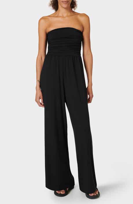 Sweaty Betty Strapless Wide Leg Jumpsuit