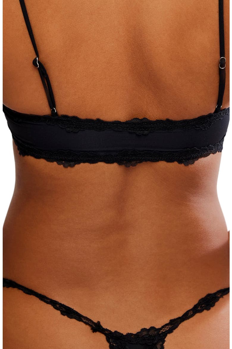 Intimately FP Charlie Micro Thong, Alternate, color, BLACK