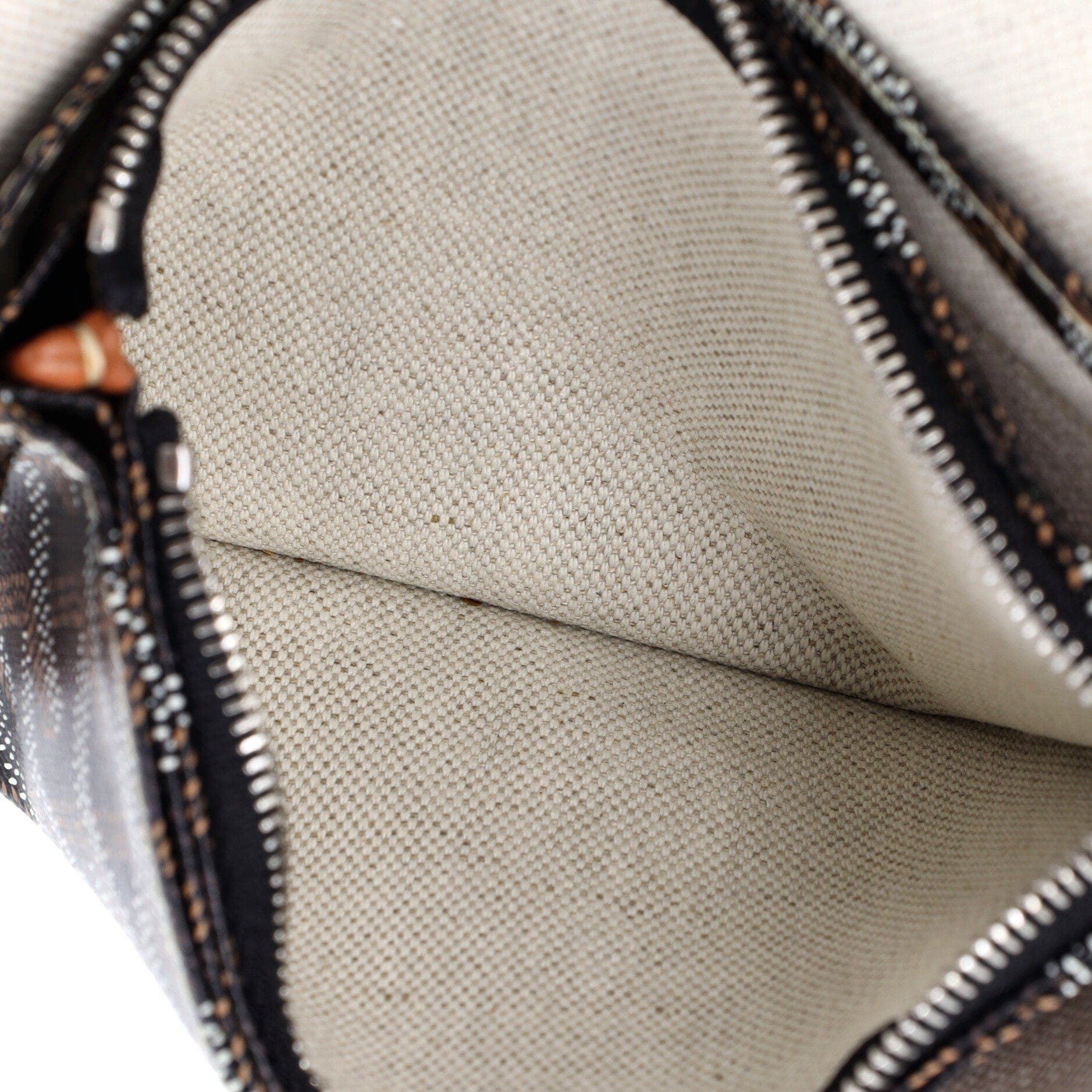 Plumet Clutch Wallet Coated Canvas, Alternate, color, Brown