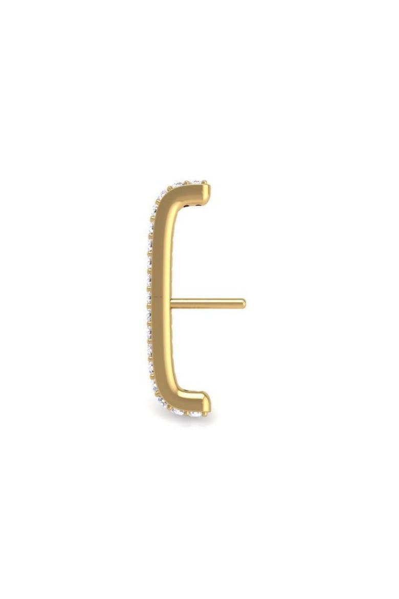 Pavé-All-Day Vertical Crawler, Alternate, color, Yellow Gold