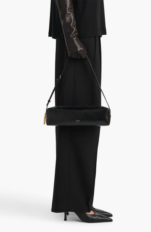 Khaite Black Logo Shoulder Bag In Black