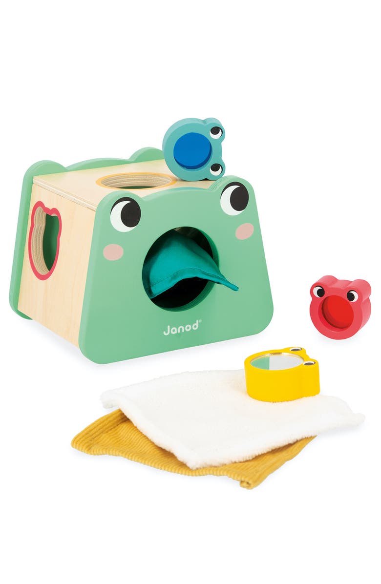 Janod Developmental Activity Box - 12 Months & Up, Alternate, color, Pink