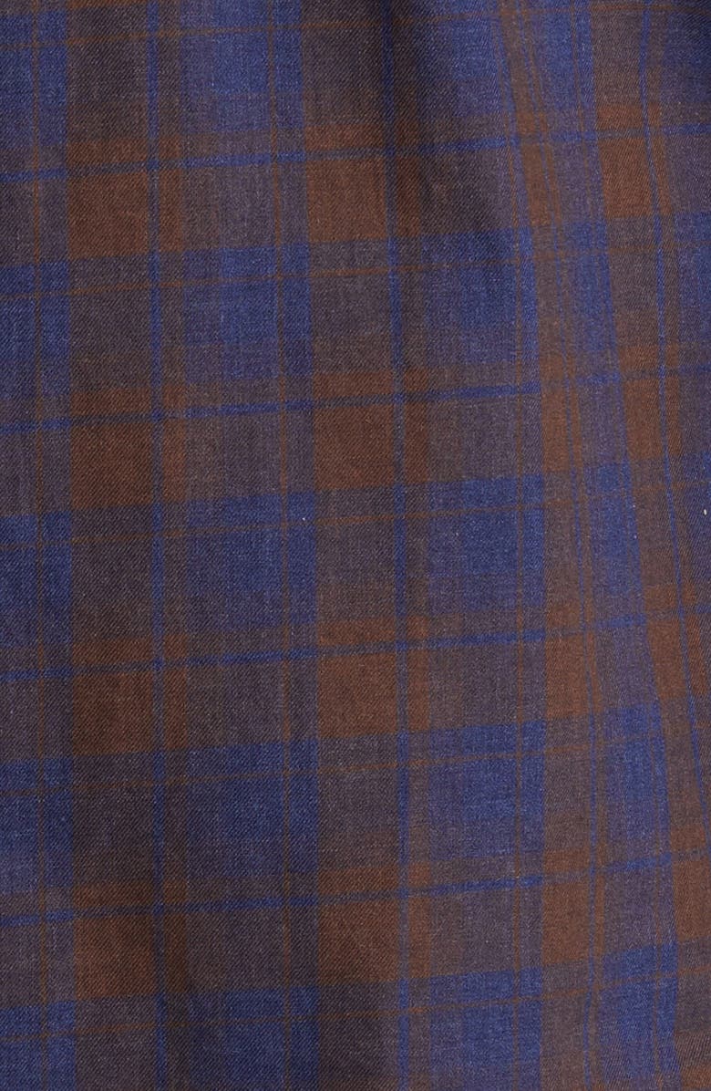 Peter Millar Carr Check Soft Cotton Button-Up Shirt, Alternate, color, 