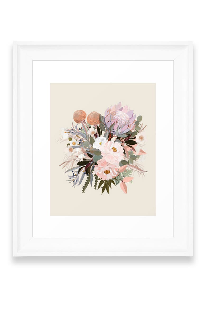 Antonia I Art Print, Main, color, WHITE FRAME- 8X10