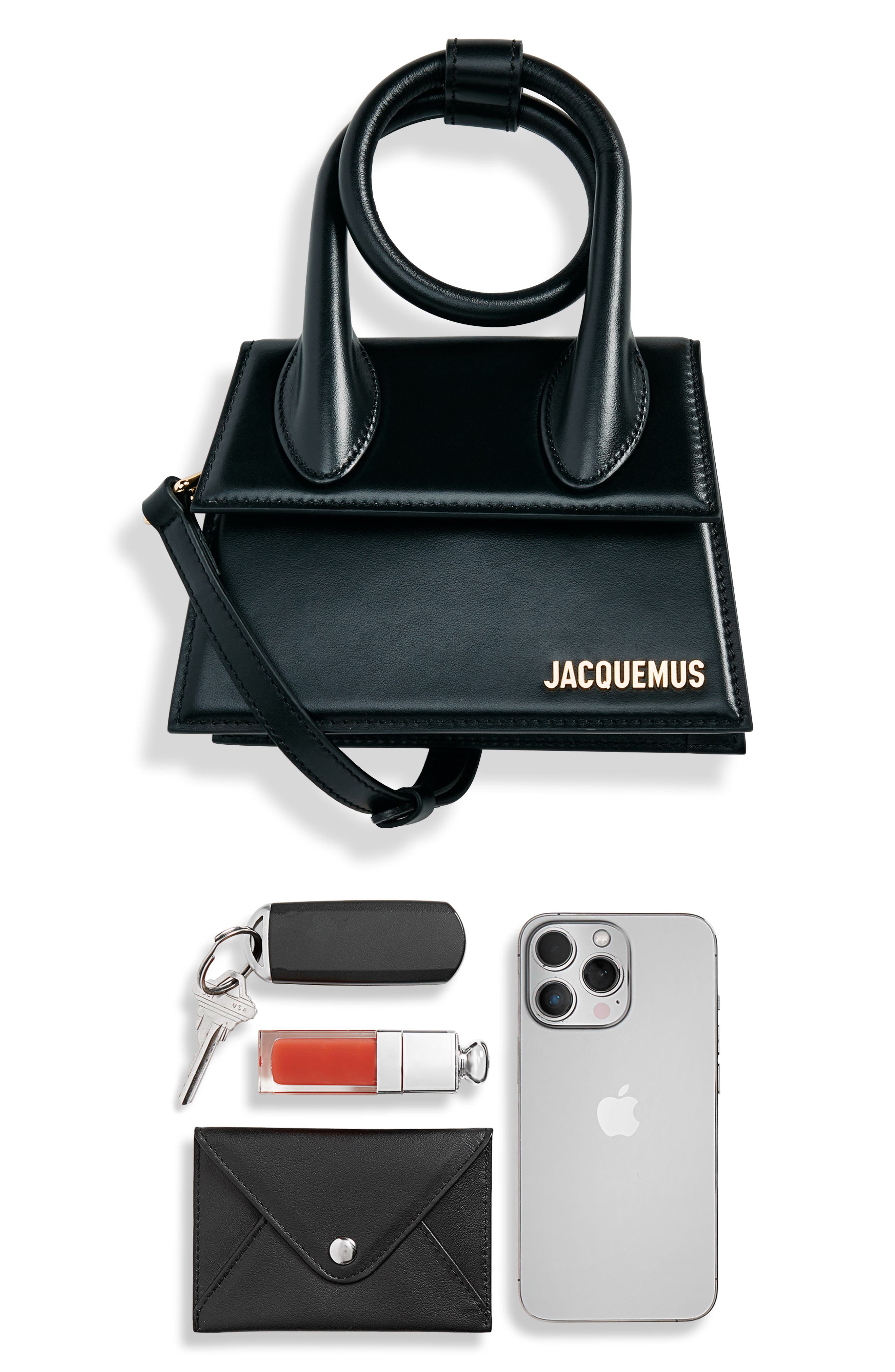 Jacquemus Le Chiquito Noeud Leather Crossbody Bag (Women) | Nordstrom