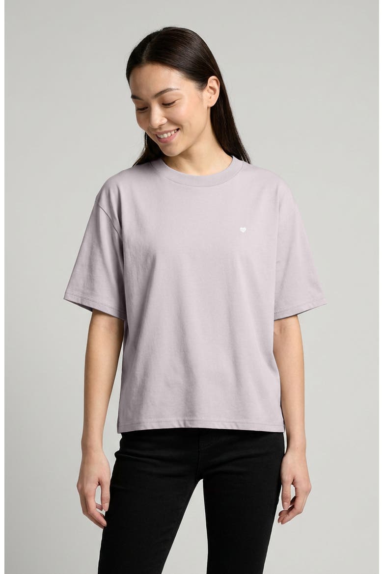 Lil Heart Relaxed Midweight Jersey Tee, Alternate, color, Orchid