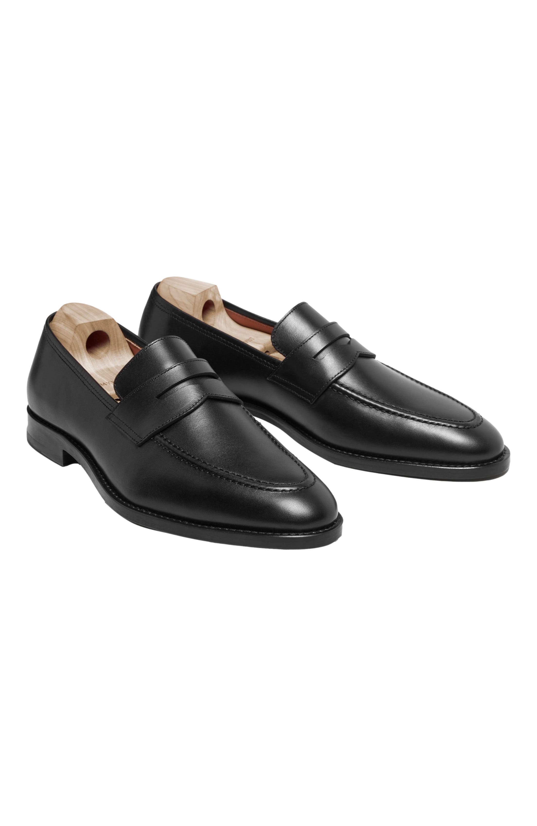 Myrqvist Smögen II Penny Loafers, Alternate, color, Black