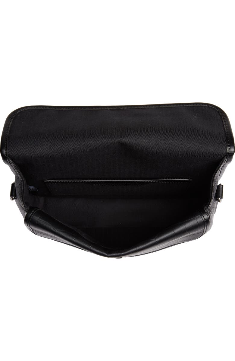 Mulberry & Acne Studios Matte Crocodile Embossed Leather Messenger Bag, Alternate, color,