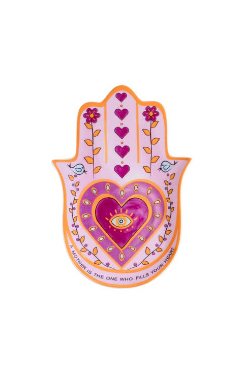 Cheerful Spirit - Hamsa Plate