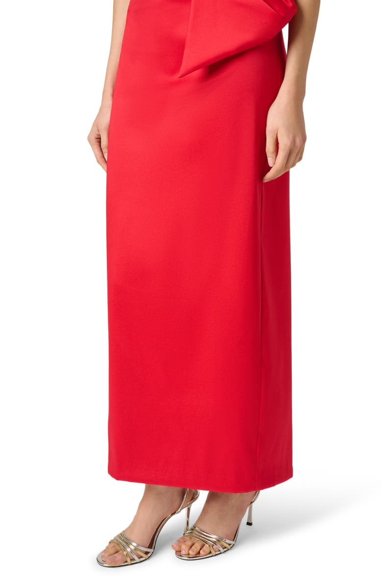 Aidan Mattox Strapless Stretch Mikado Gown, Alternate, color, 