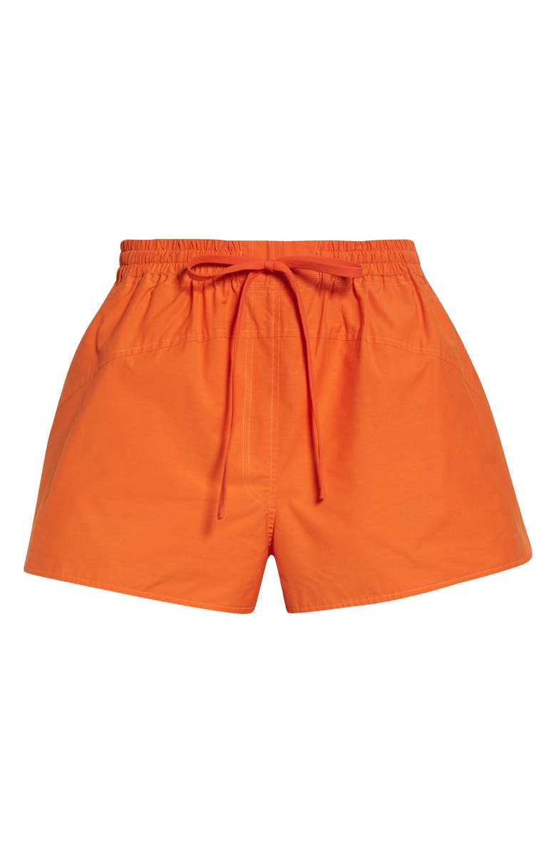 A.L.C. Camden Tie Waist Shorts, Alternate, color, Persimmon