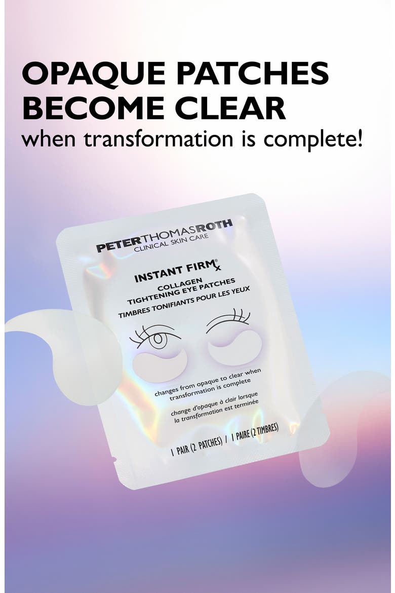 Instant FirmX Collagen Eye Patches, Alternate, color, NO COLOR