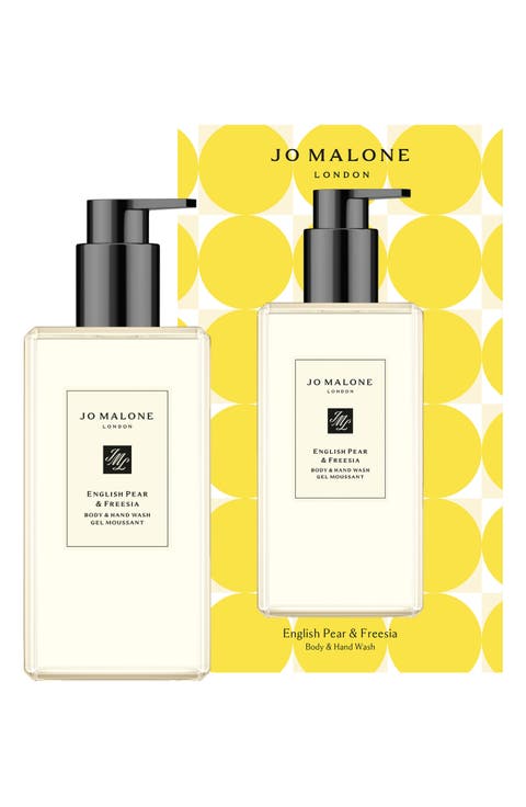 Jumbo English Pear & Freesia Body & Hand Wash $110 Value