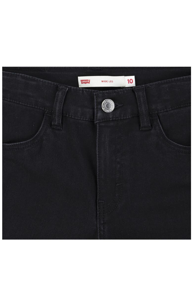 Kids' Wide Leg Jeans, Alternate, color, BLACK