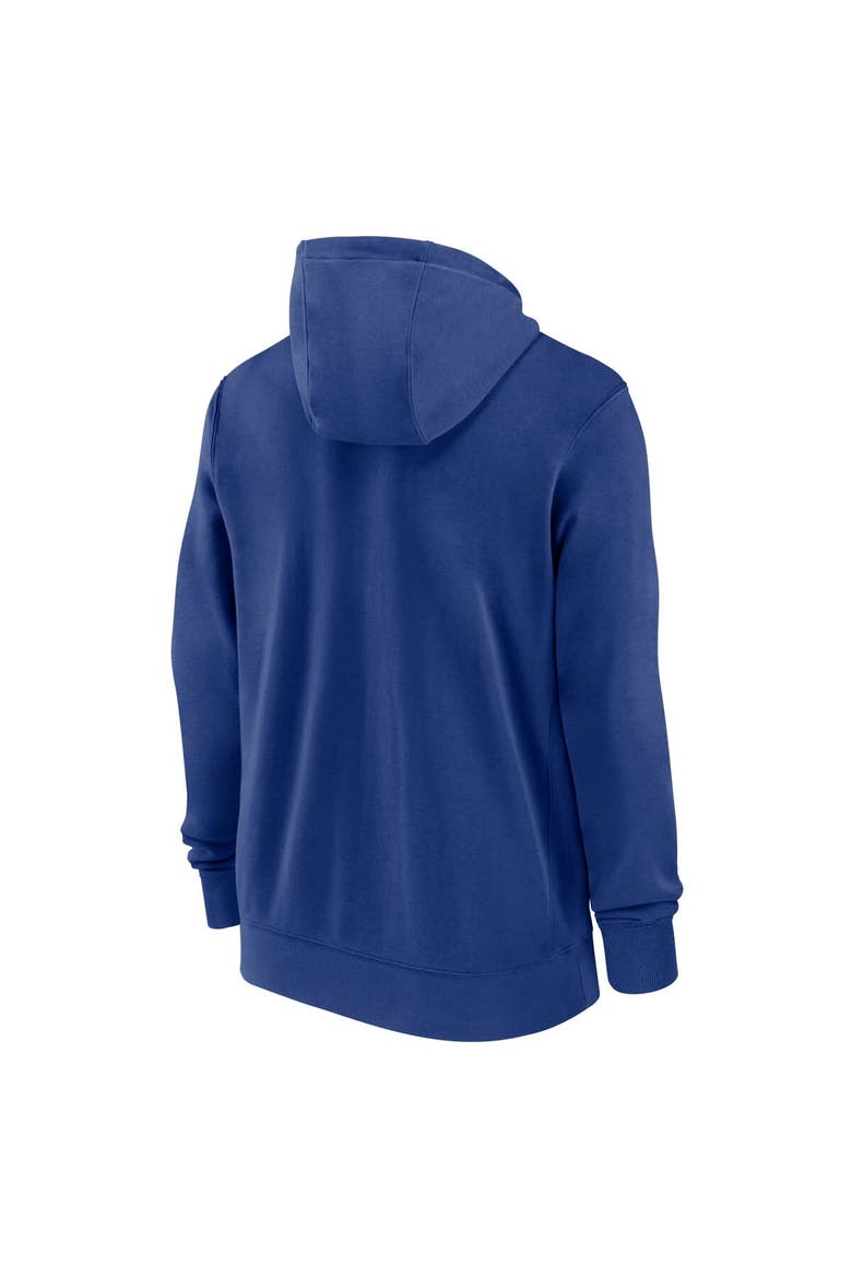 Men's Nike Royal New York Mets Knockout Script Full-Zip Hoodie, Alternate, color, Royal