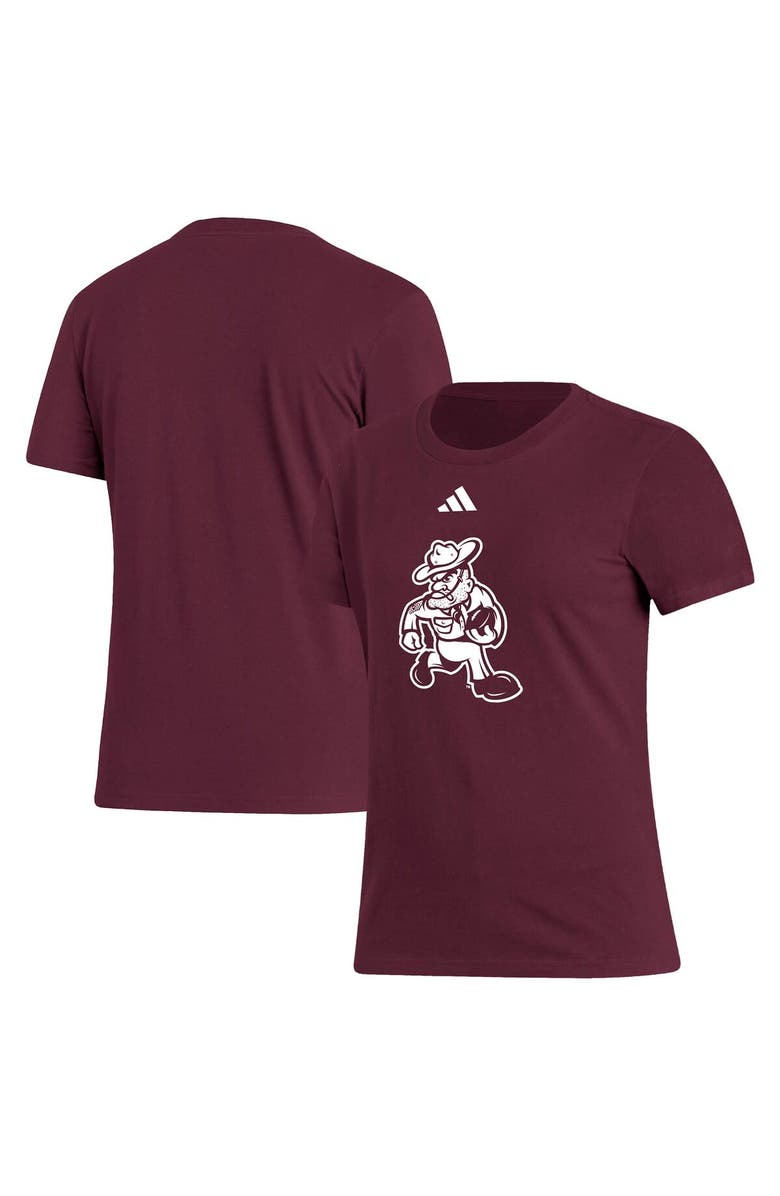 adidas Women's adidas  Maroon Texas A&M Aggies Ol' Sarge T-Shirt, Main, color, 