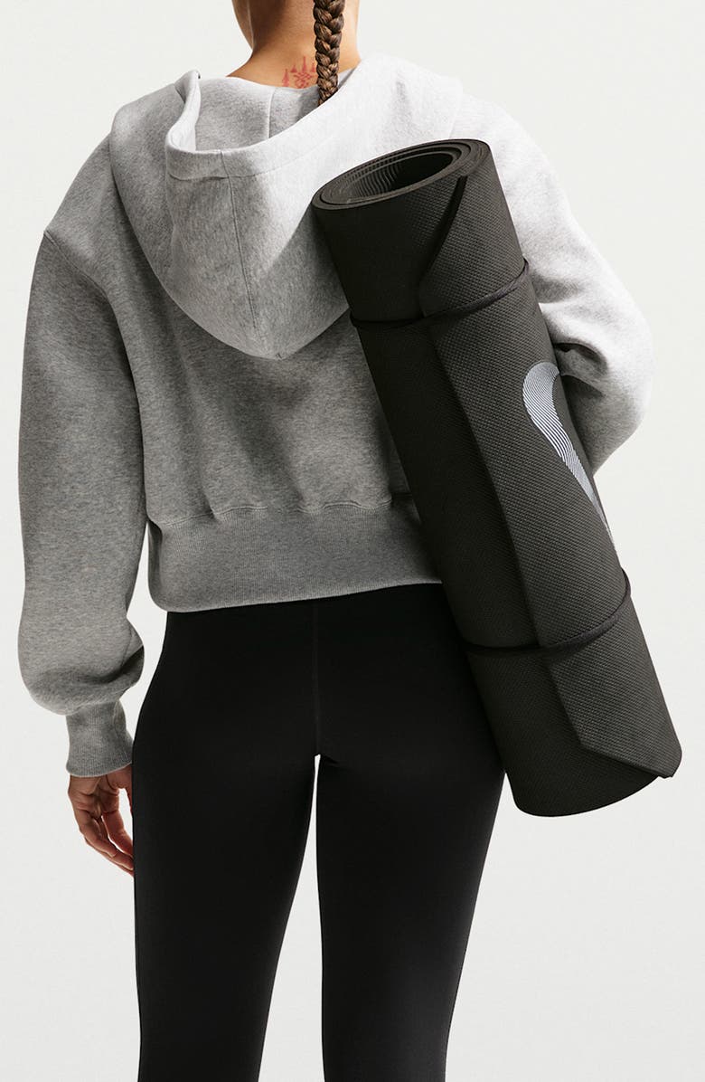 Nike Zenvy Dri-FIT Cutout Racerback Bodysuit, Alternate, color, Black/ Cool Grey