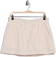 rag & bone Becca Striped Miniskirt