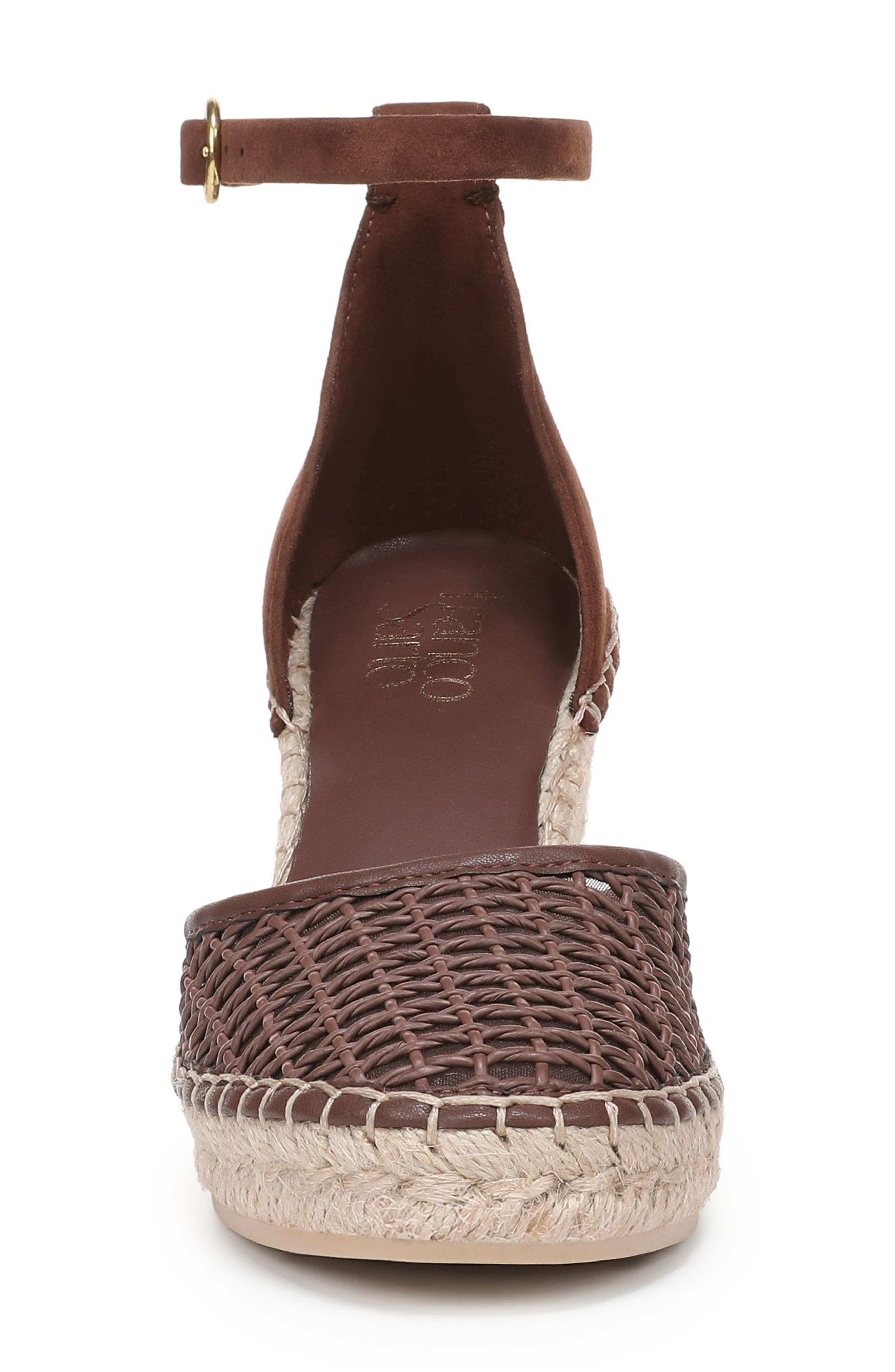 Idalia Espadrille Wedge, Alternate, color, DARK BROWN