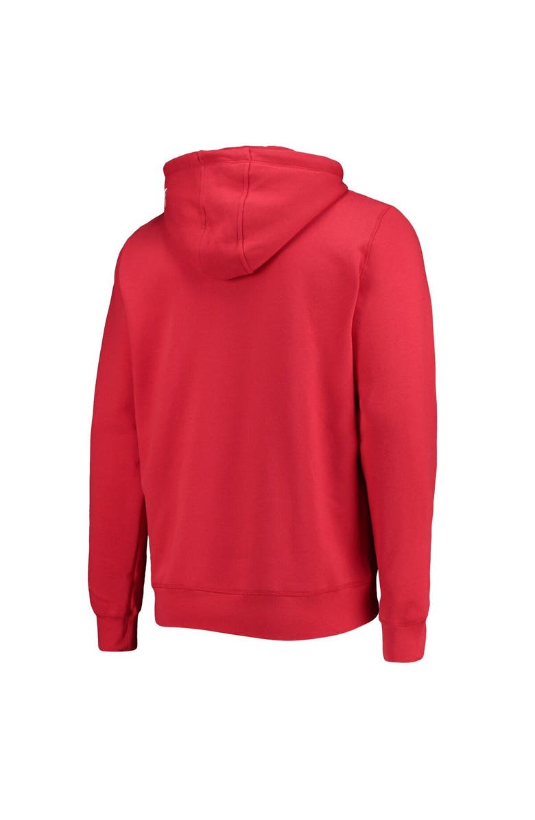 New Era Men's New Era Red Miami Marlins City Connect Pullover Hoodie, Alternate, color, Red