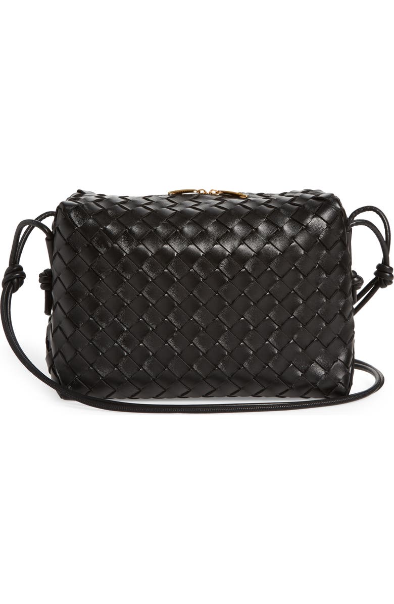 Bottega Veneta Large Loop Intrecciato Leather Shoulder Bag, Alternate, color,