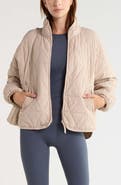 Zella Compass Quilted Packable Jacket