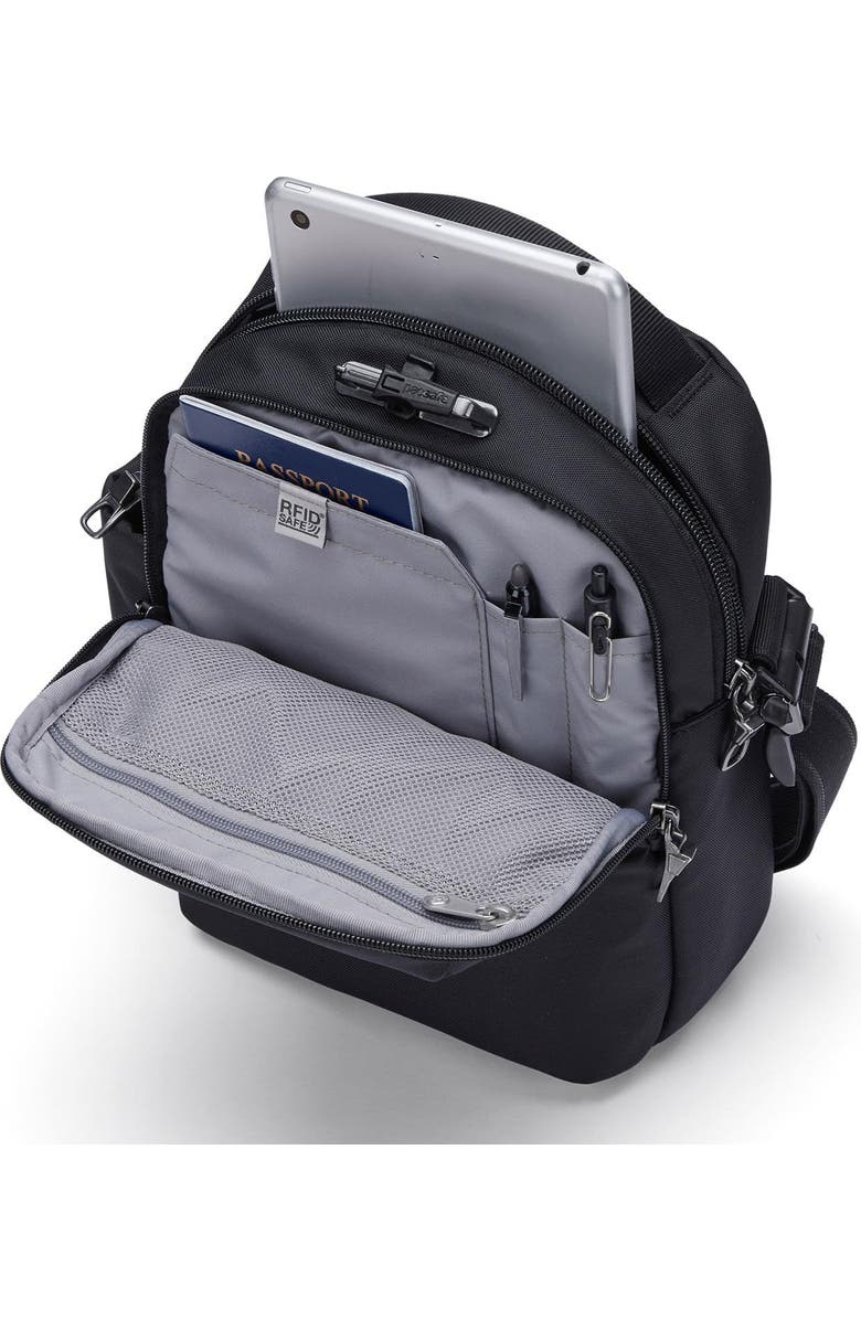 PACSAFE V Tour Crossbody, Alternate, color, Jet Black