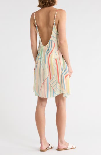 Printed Cover-Up Dress