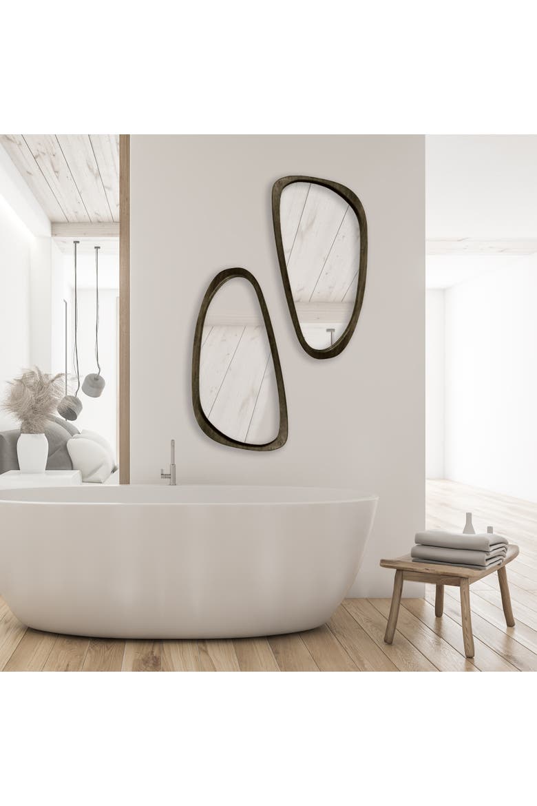Melba Mirror Large, Alternate, color, Black