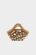 SIMONMILLER EMBELLISHED SHELLY BAG