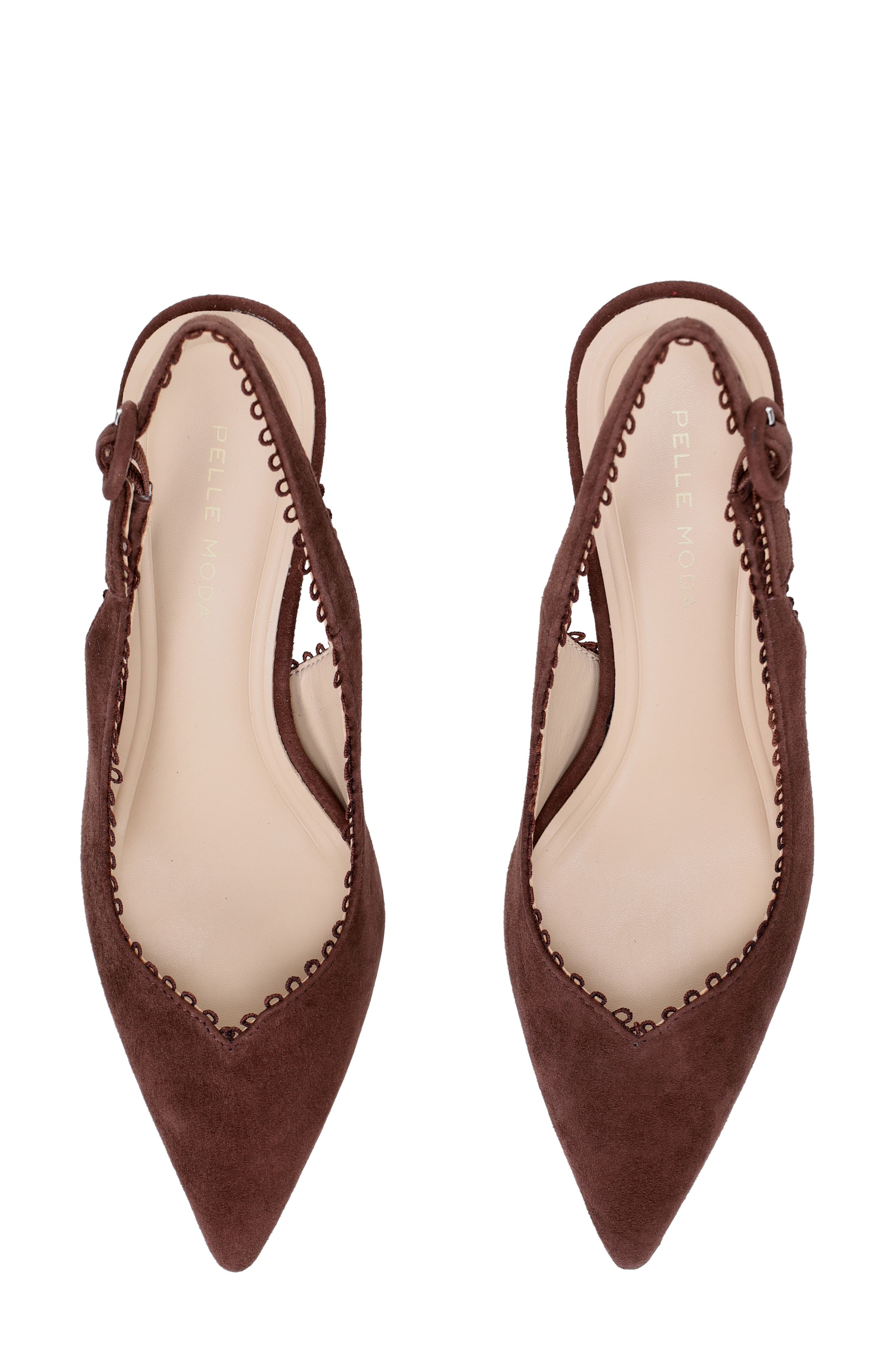 Jalene Slingback Pointed Toe Pump, Alternate, color, ESPRESSO