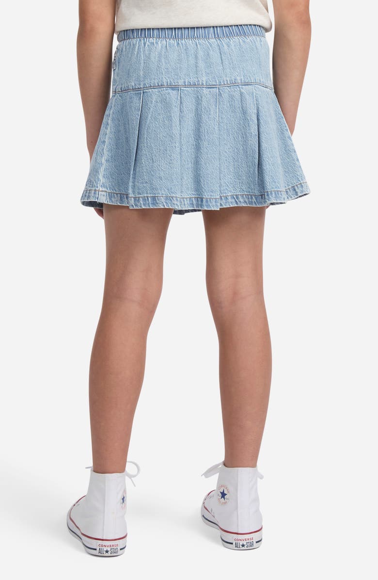 abercrombie kids Kids' Pleated Denim Skirt, Alternate, color, Twirl