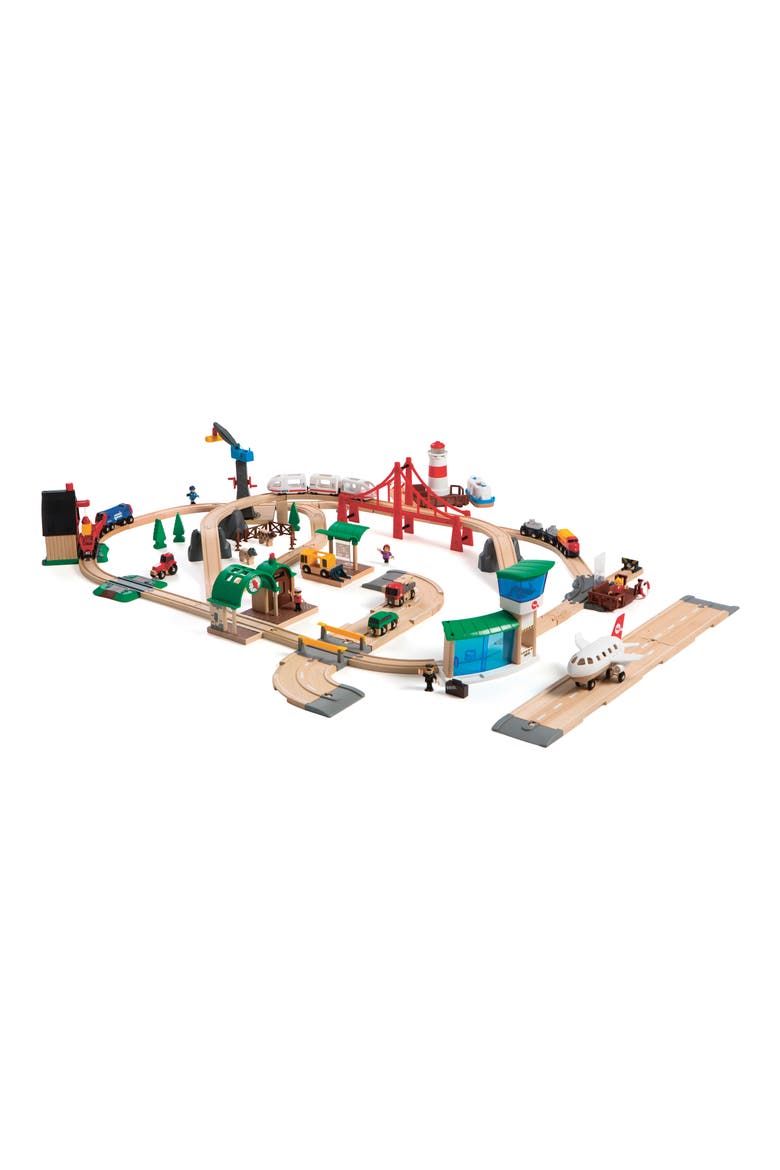 Railway World Deluxe Set, Main, color, MULTI