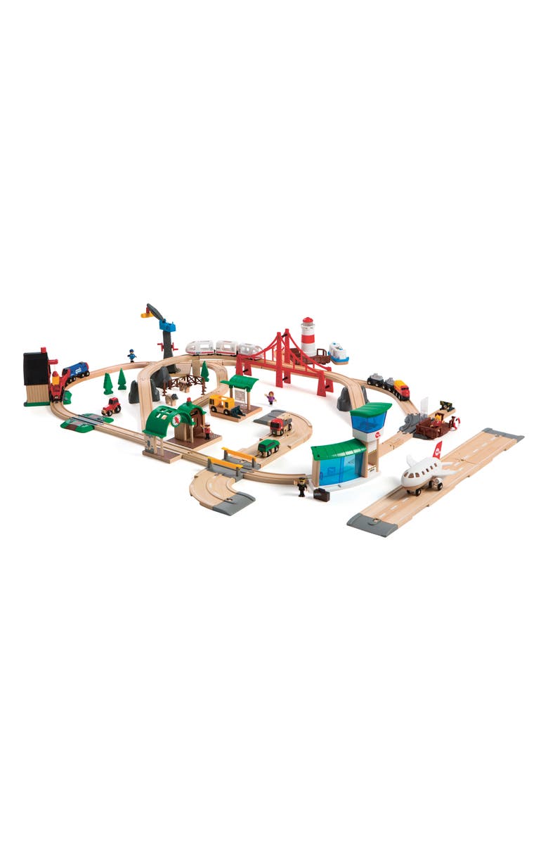 BRIO Railway World Deluxe Set, Main, color,